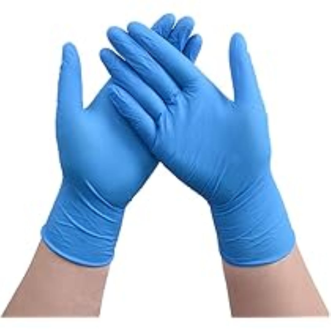 NITRILE POWDER FREE GLOVES 100PC